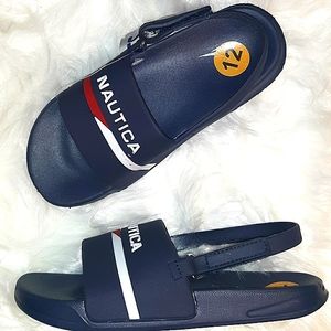 - NWT☆NAUTICA☆Boys Stono 2 Toddler Slip-on Slide Sandals ☆Sz 12